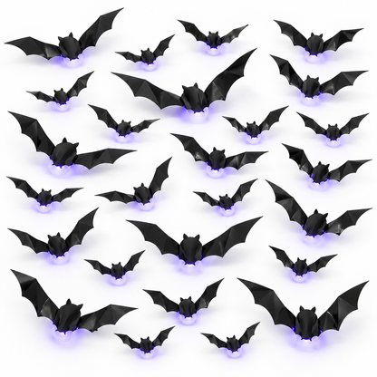 After Dark LED Bat Set