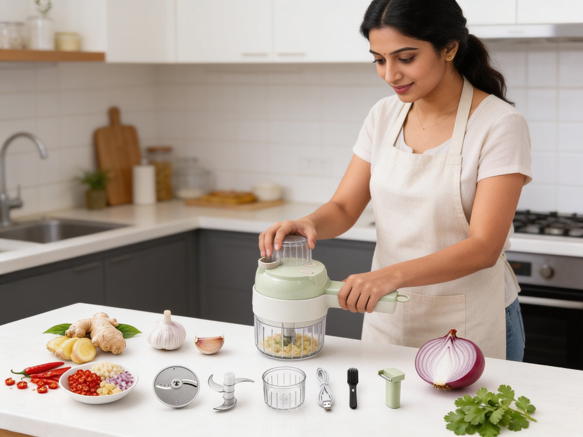 Multifunctional Household Slice Electric Chopper