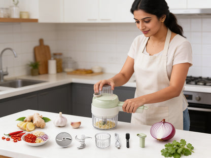 Multifunctional Household Slice Electric Chopper